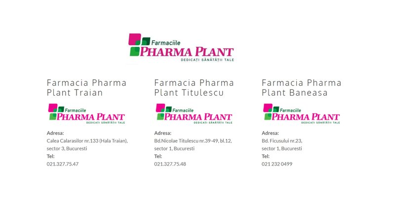 Farmaciile Pharma Plant